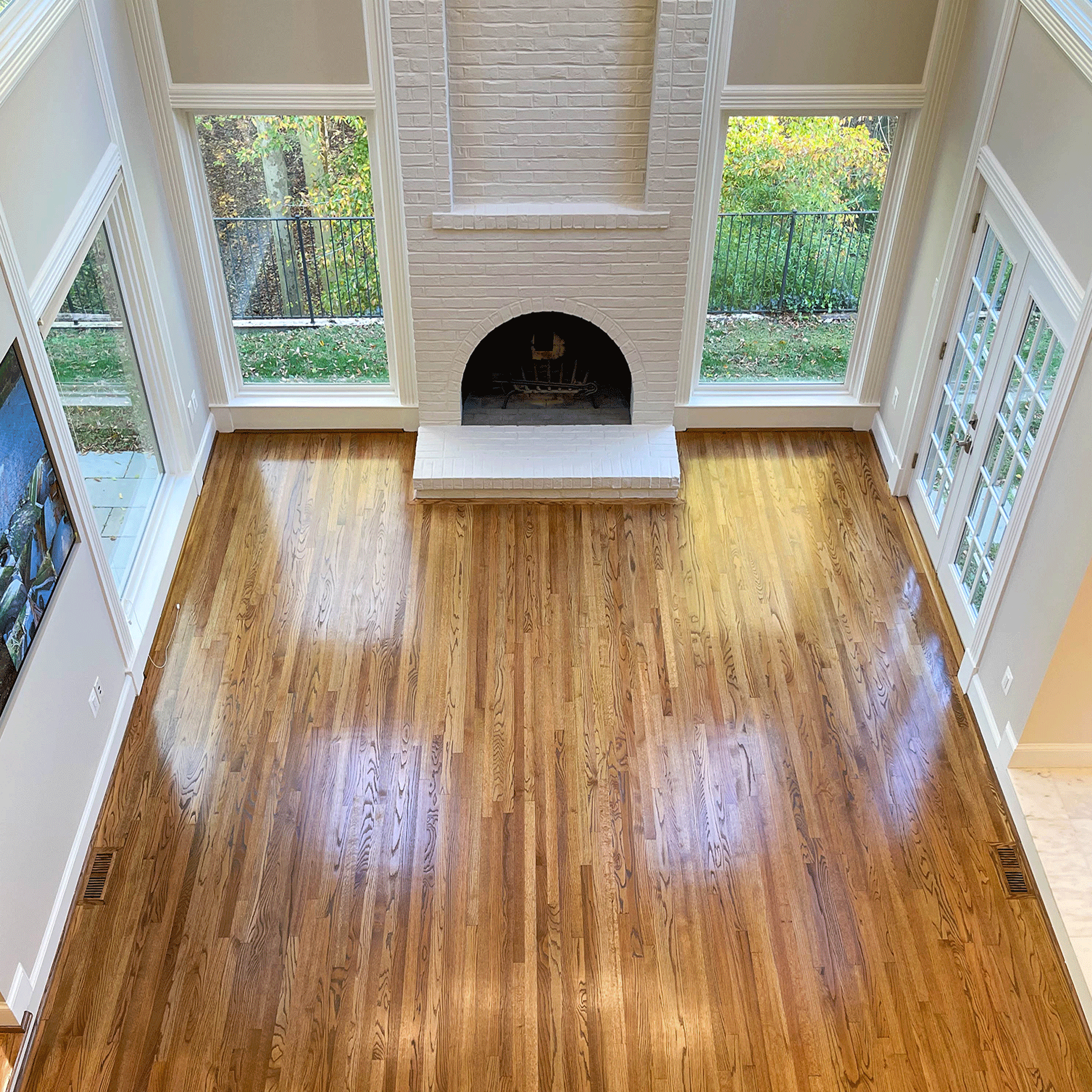 Sand & Refinish Hardwood Floors in Rockville from Aladdin Carpet and Floors