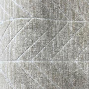 Nourison Lerwick Flax 13x10x2 feet Wool & Synth. Carpet Remnant