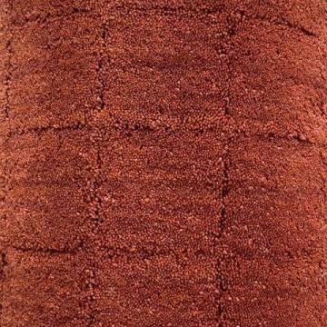 Aladdin Carpet & Floors Blood Orange 13x12 feet Wool & Synth. Carpet Remnant