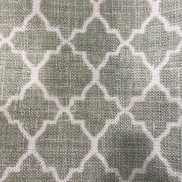 Nourison Lattice Spruce 10x9 feet Wool & Synth. Carpet Remnant