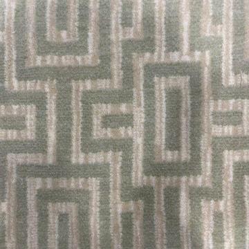 Nourison Newport Grid Fern 13x13 feet Olefin Carpet Remnant