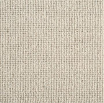 Stanton Telluride Ivory 13x22 feet Tufted Wool Carpet Remnant